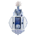 flowers blue and white shrine by Beth Amine 